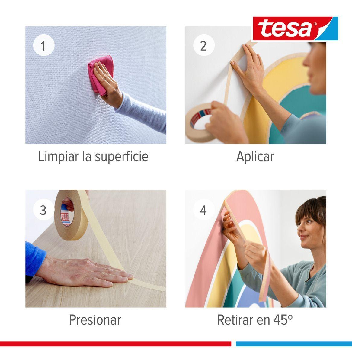 Masking Tape Curvo Tesa 25m X 25mm-4