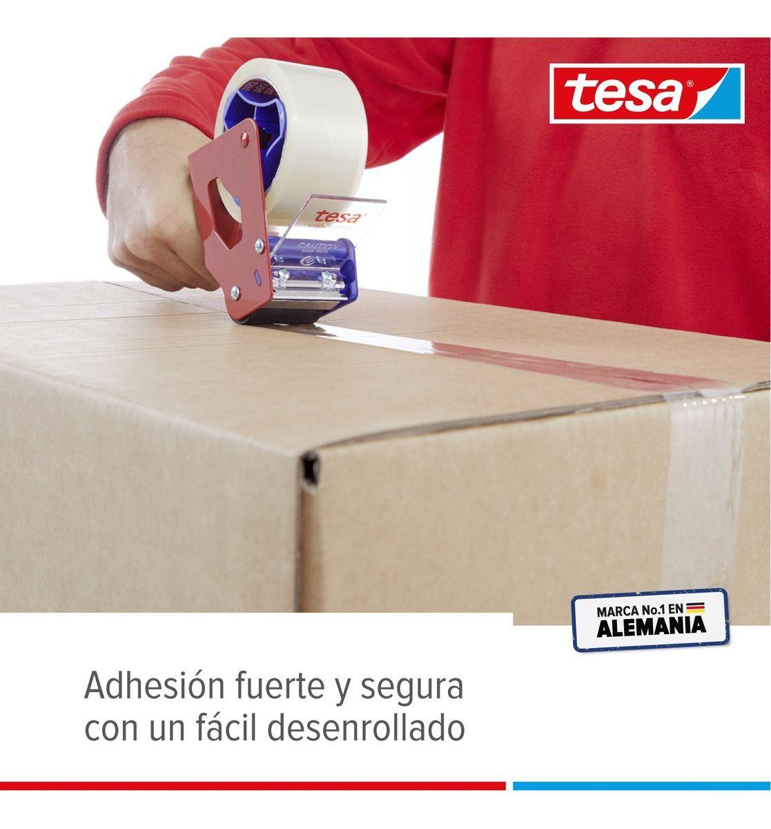 Pack X 6 Cinta Embalaje Transparente 100mx48mm Tesa-4