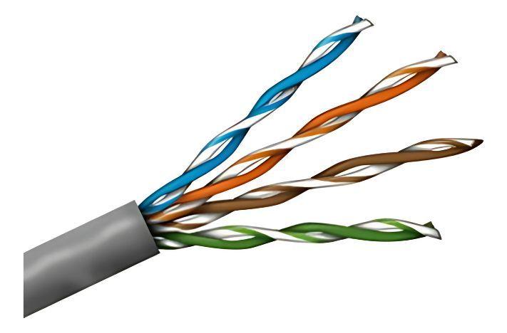 Cable Red Categoría 5e Utp 100 Mtrs Gris Interior 24awr 4pr-3