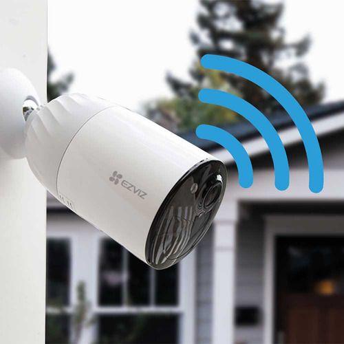 Cámara Adicional Inalámbrica Ip Exterior Para Kit Bc1 Ezviz Blanco-2