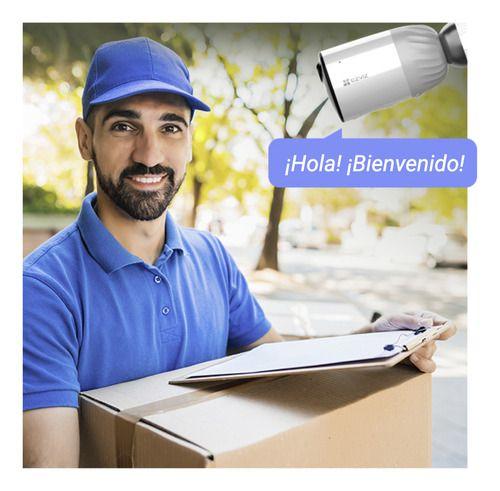 Cámara Adicional Inalámbrica Ip Exterior Para Kit Bc1 Ezviz Blanco-3