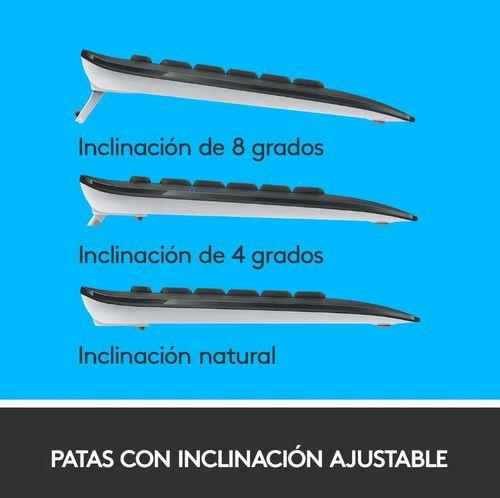 Kit Teclado Mouse Y Usb Inalámbrico Español Logitech Mk540-3