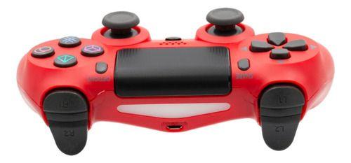 Control Inalámbrico Monster Games D-shock Compatible P4 Rojo-2