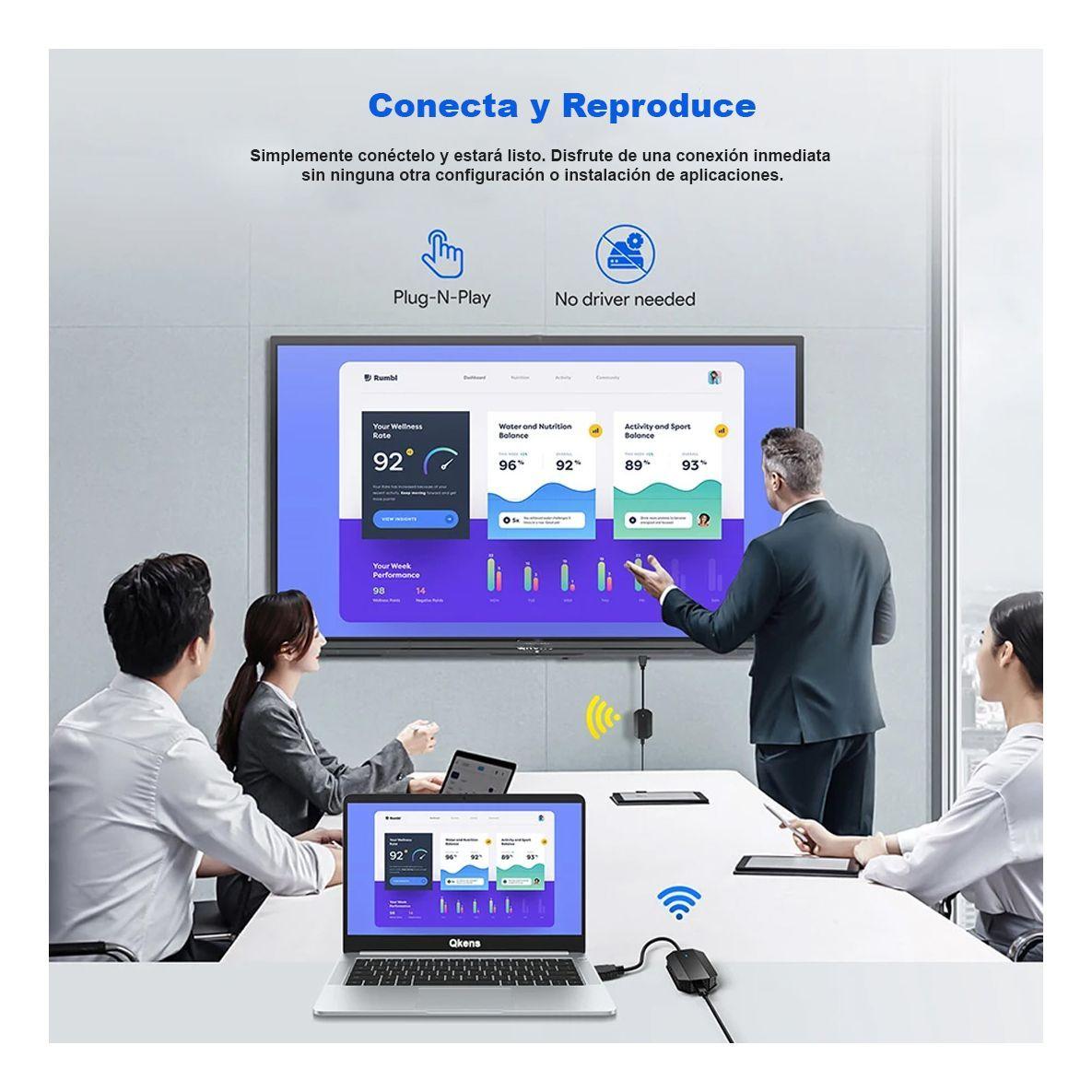 Adaptador Video Inalámbrico Hdmi Alta Definición Ulink-3