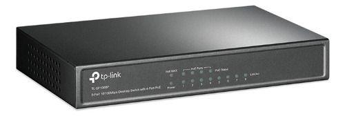 Switch 8 Puertos Tp-link Tl-sf1008p 10/100mbps 4 Poe+-2