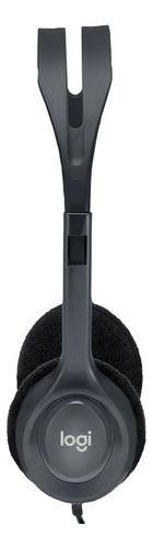 Audífono Con Micrófono Logitech H111 Jack 3.5mm-2