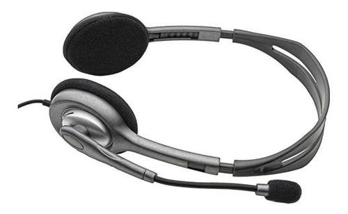 Audífono Con Micrófono Logitech H111 Jack 3.5mm-3