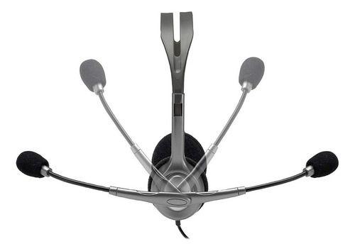 Audífono Con Micrófono Logitech H111 Jack 3.5mm-4