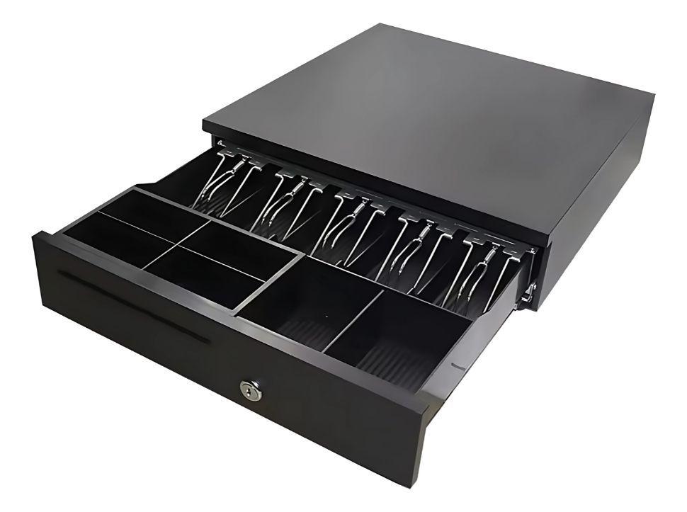 Caja Gaveta Seguridad Registradora Dinero Metálica 42x40x10-2