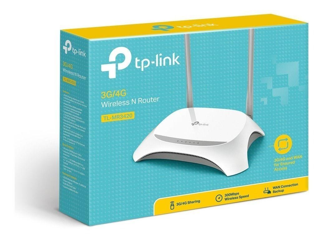Router Tp-link Tl-mr3420 V5 Blanco 220v 3g/4g-7