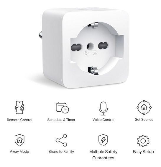 Enchufe Inteligente Wifi Tapo 2300w 10a Tp-link Tapo P105-2