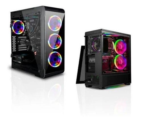 Ventilador Cooler Pc Luz Led Rgb 12cm Multicolor-2