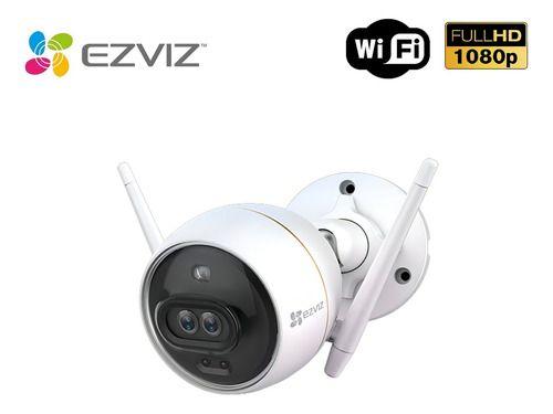 Cámara Seguridad Exterior Wifi C3x 2mp Visión Nocturna Ezviz Blanco-4
