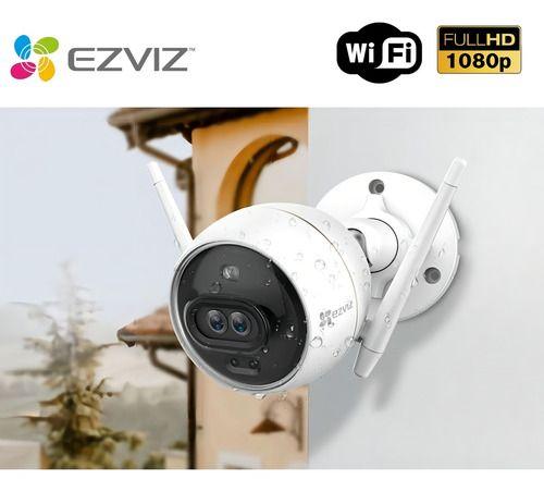 Cámara Seguridad Exterior Wifi C3x 2mp Visión Nocturna Ezviz Blanco-6
