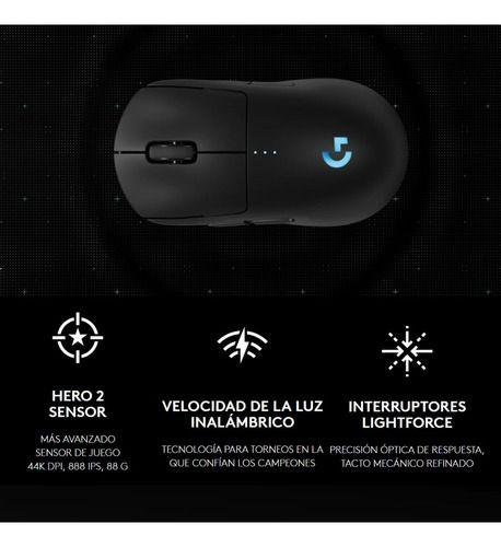 Mouse Gamer Logitech Pro 2 Sensor Alta Precisión Rojo-6