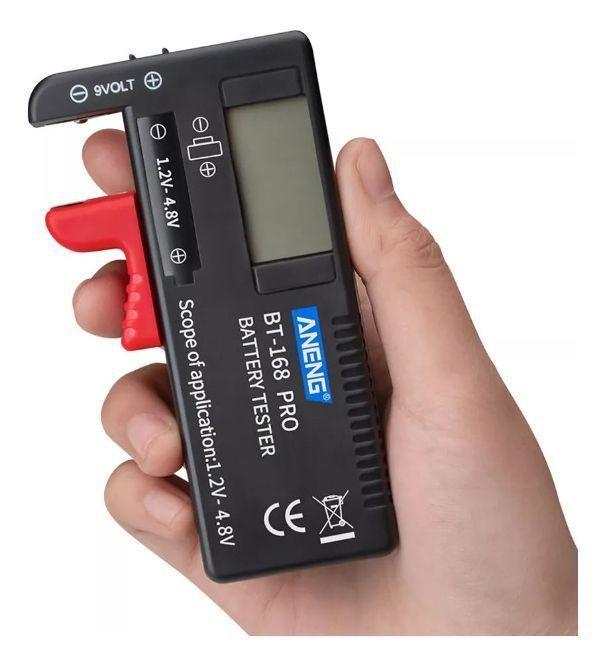 Tester Universal Probador Bateria Pila Pantalla Digital-2