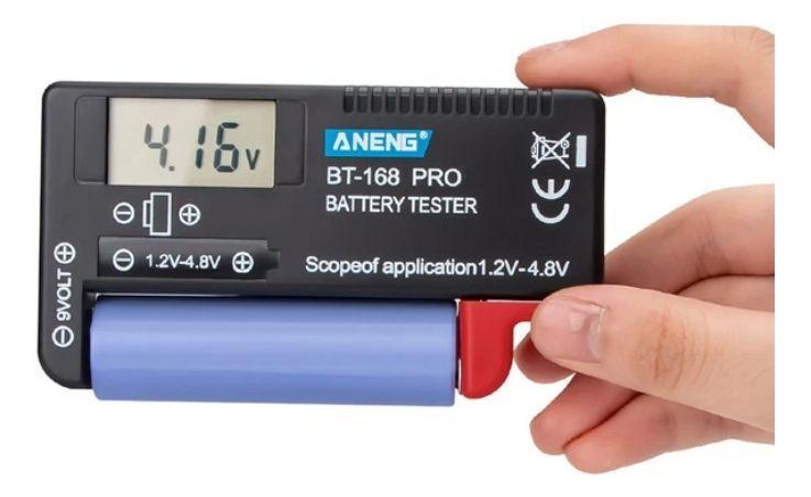 Tester Universal Probador Bateria Pila Pantalla Digital-3