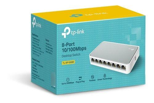 Switch Tp-link 8 Puertos 10/100mbps Tl-sf1008d Litewave-3