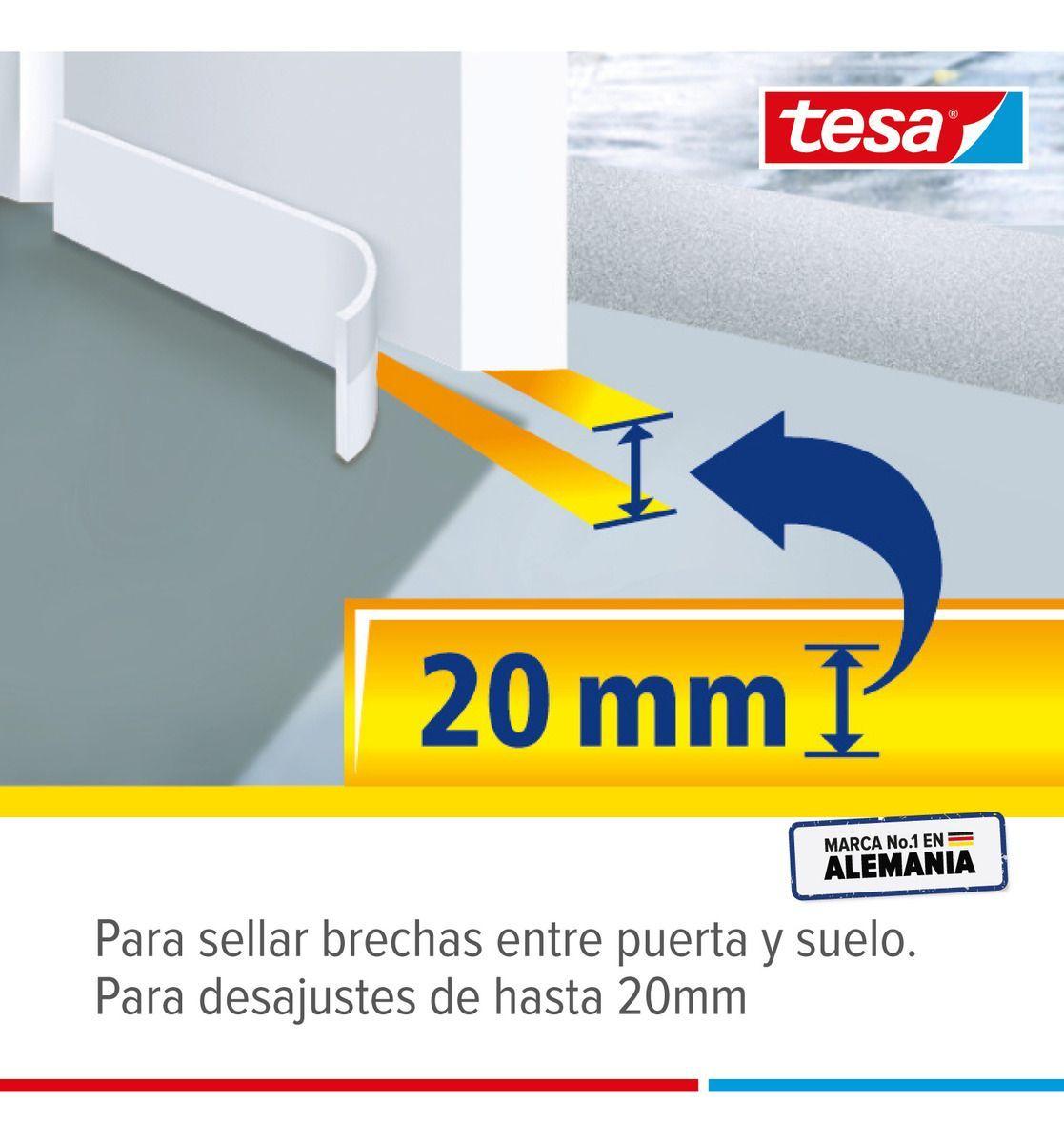 Tesamoll Universal Puertas Umbral 38mm X 1mt Blanco Tesa-2