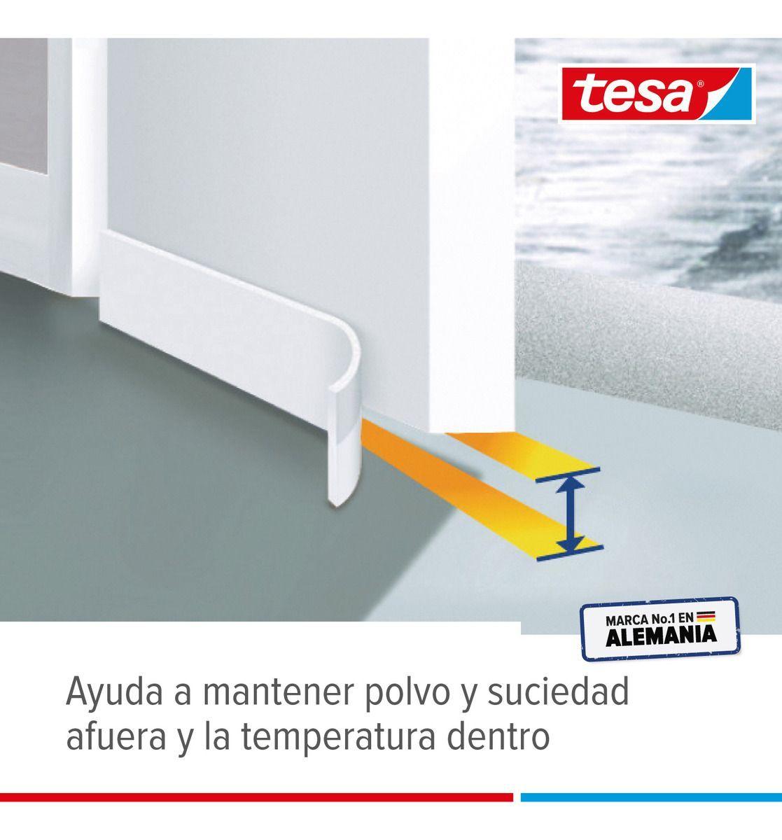 Tesamoll Universal Puertas Umbral 38mm X 1mt Blanco Tesa-3