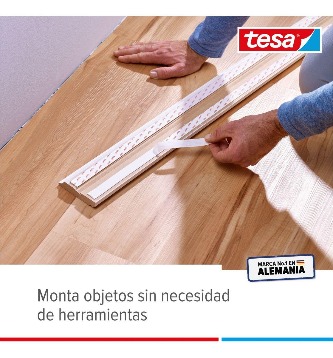 Cinta Doble Contacto Pared Yeso 10 Kg/m 5mx19mm Tesa Power-3