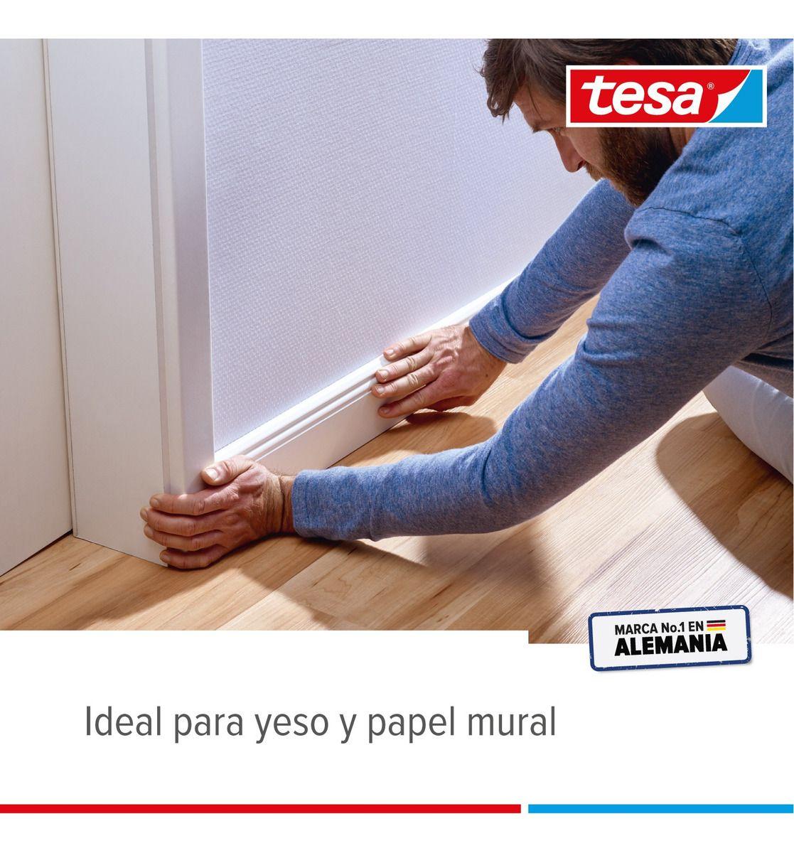 Cinta Doble Contacto Pared Yeso 10 Kg/m 5mx19mm Tesa Power-4