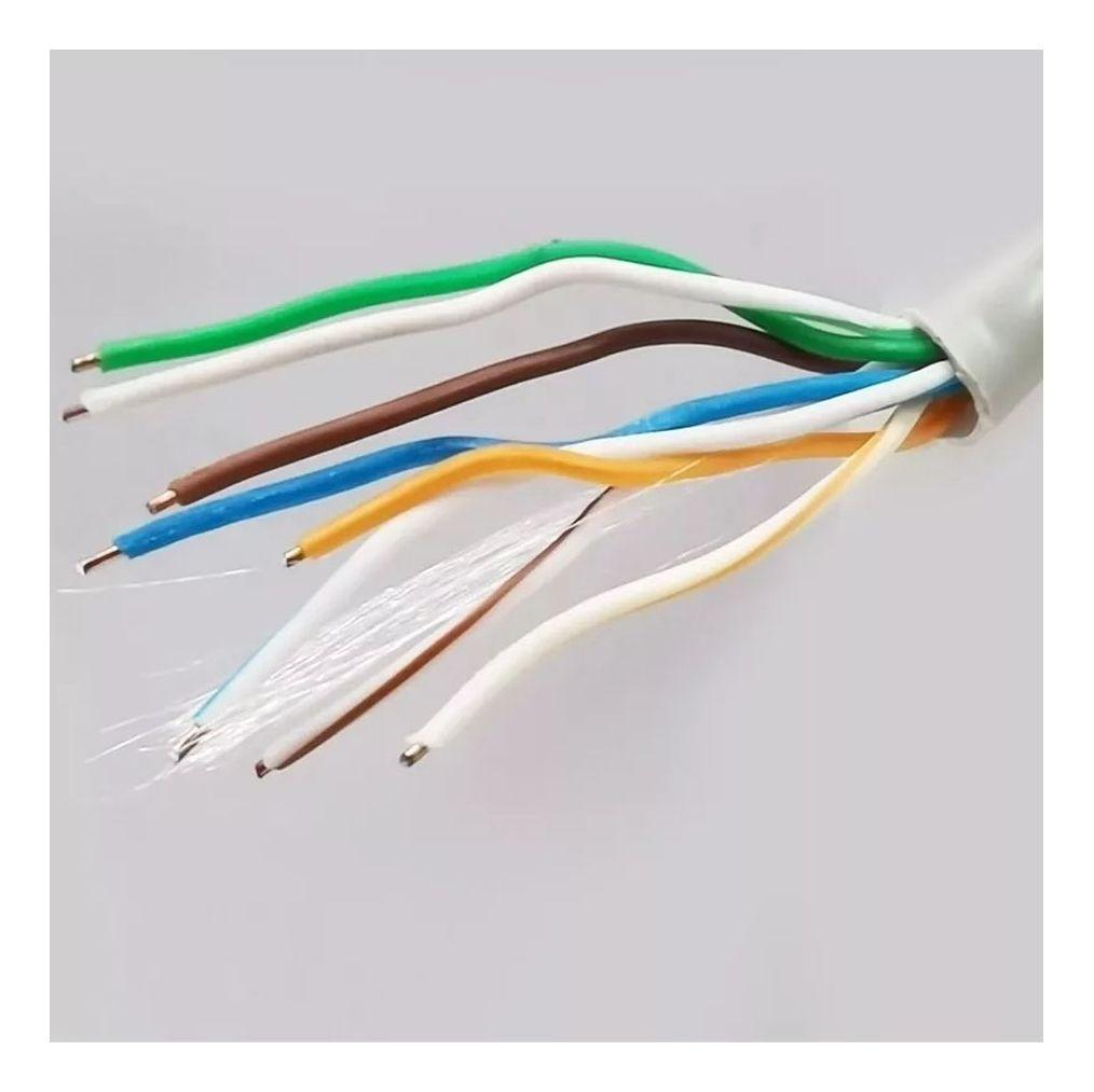 Cable Utp Red Interior Cat5e 305 Mtrs 24 Awg 4x2x0,48mm Cca-2