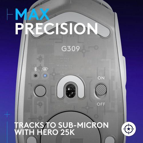 Mouse Gamer Logitech G309 Lightspeed 25600 Dpi Blanco-4