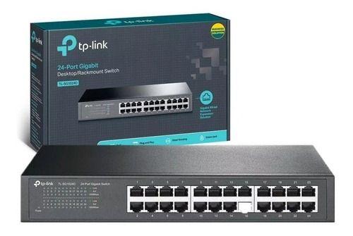 Switch Tp-link Tl-sg1024d Gigabit Rackeable-4