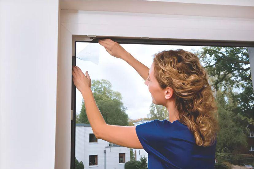 Malla Mosquitera Ventanas 1,3m X 1,5m Tesa Blanca-2