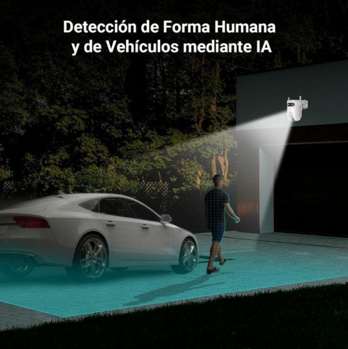 Cámara Panorámica Pt 360 Wifi H9c Dual 2k Exterior Ia Ezviz-7
