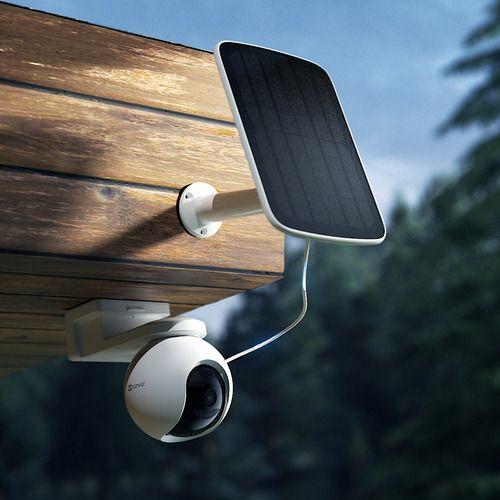 Kit Cámara Seguridad Eb8 4g Batería Y Panel Solar Ezviz Blanco-2