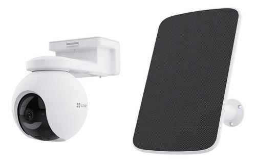 Kit Cámara Seguridad Eb8 4g Batería Y Panel Solar Ezviz Blanco-5