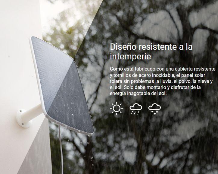 Panel Solar Ecológico Carga Type-c Ezviz Uso Exterior-3