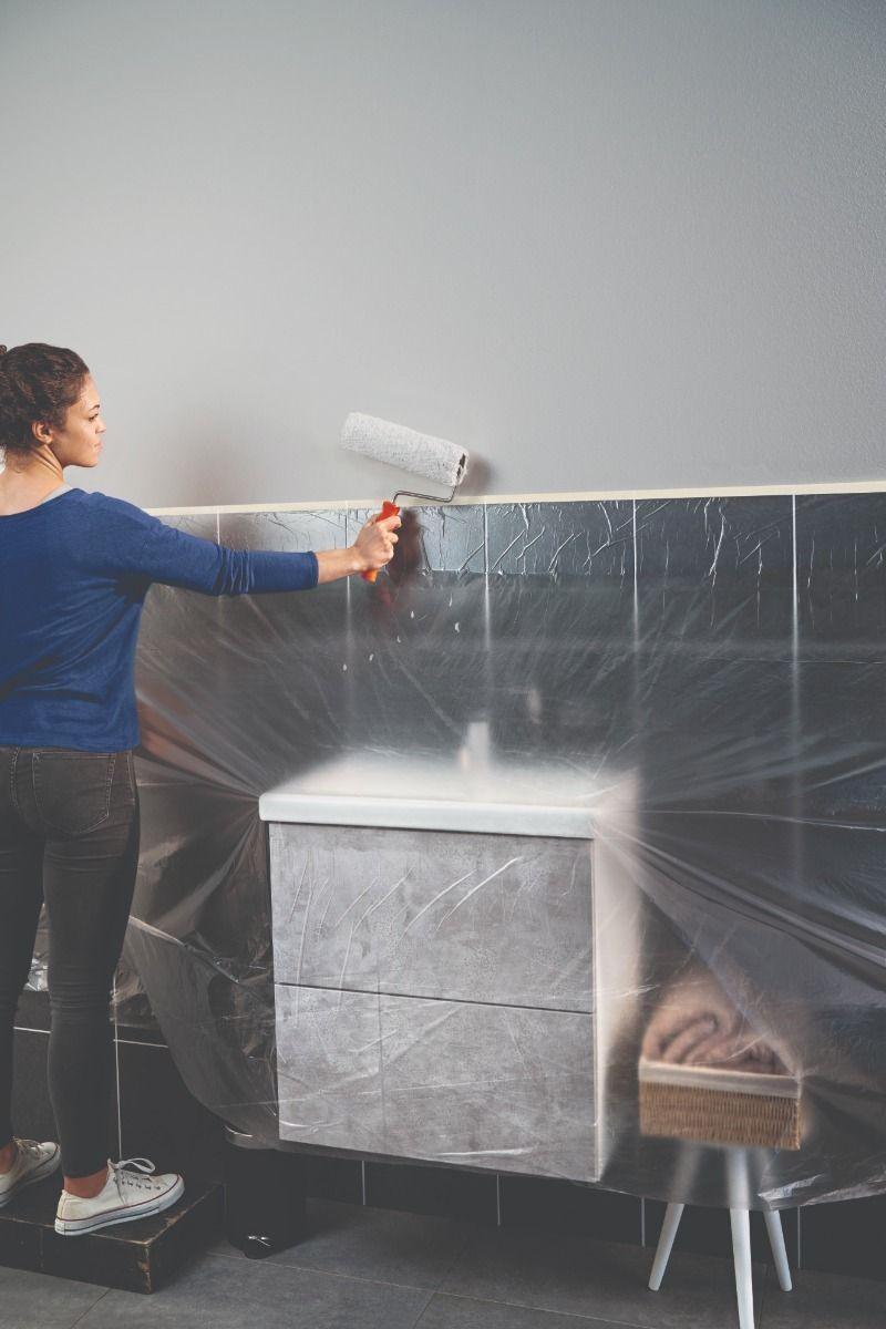 Pack 3 Plástico Protector Adhesivo 15mt X 2600mm 2 En 1 Tesa-2