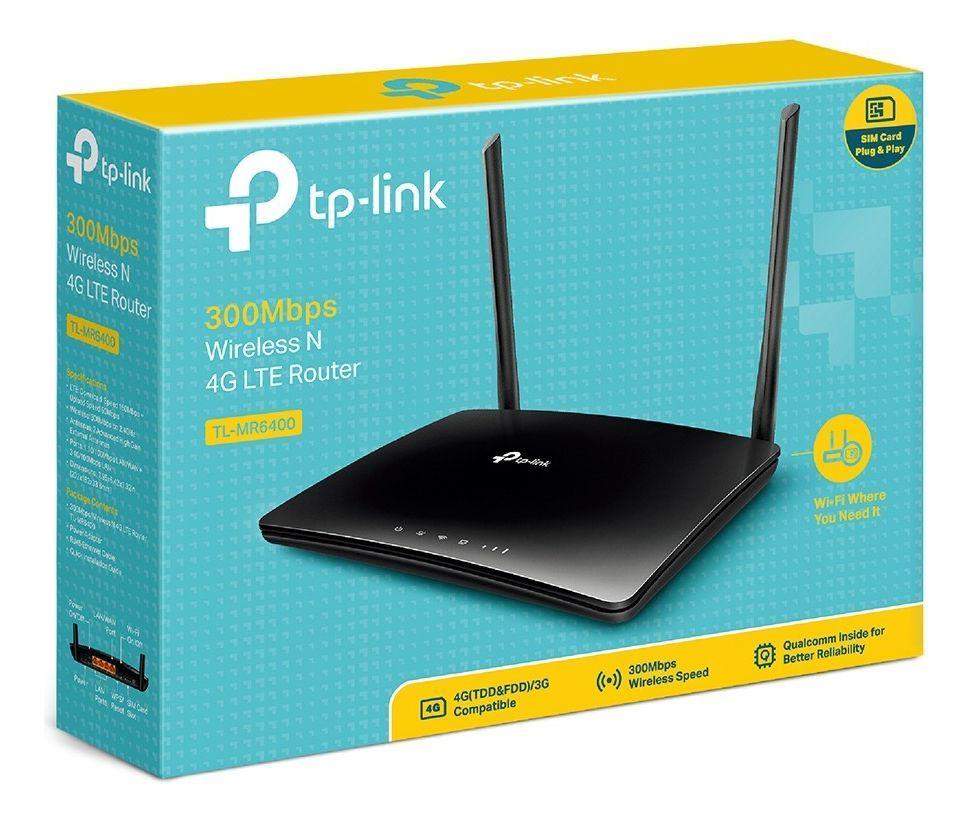 Router Wifi 4g Lte 300mbps Tl-mr6400 Versión 7.0 Tp-link-5