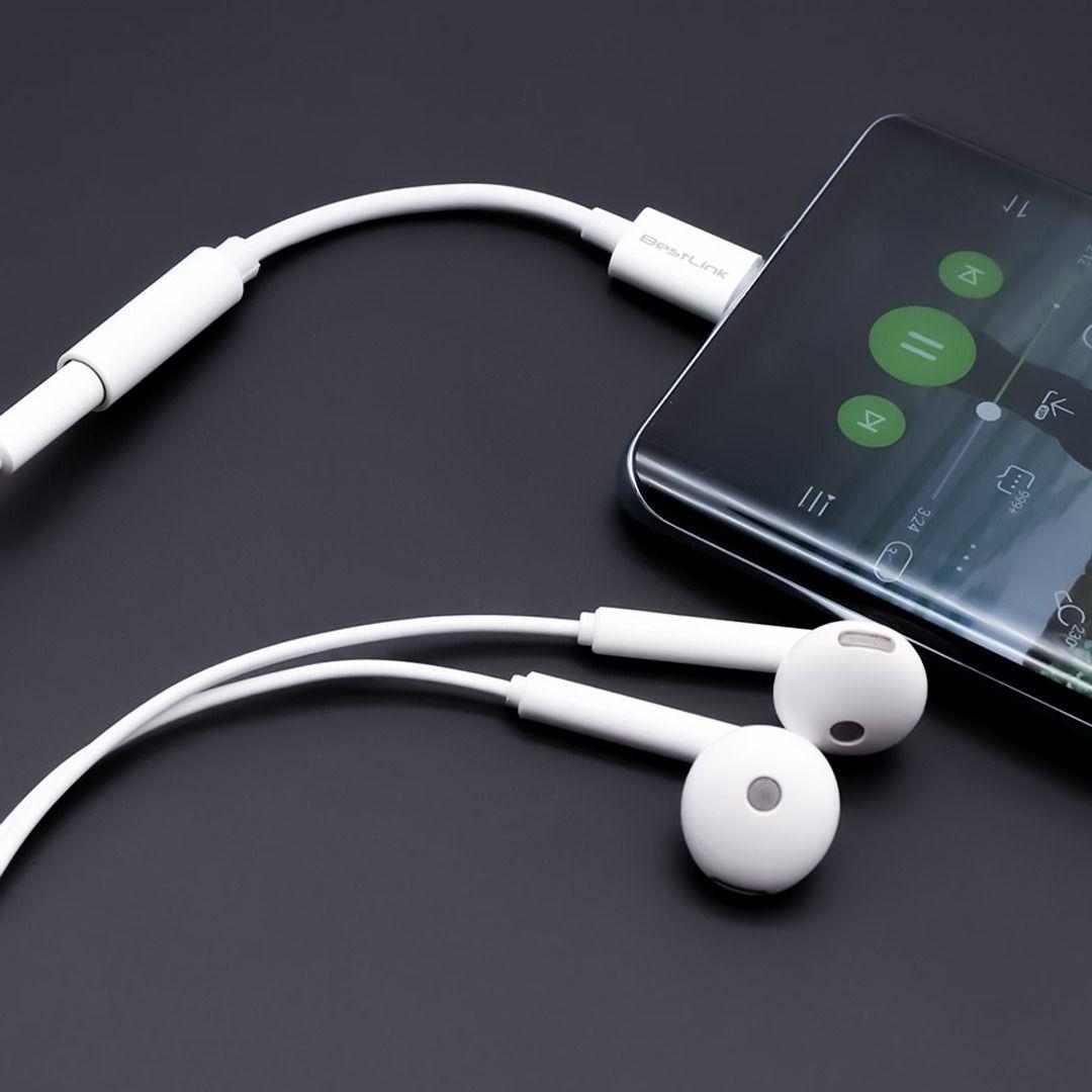 Adaptador Audio Usb Tipo C A Plug Jack 3.5mm Bestlink-2