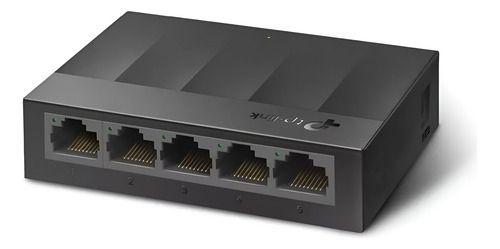 Switch Gigabit Tp-link Ls1005g 5 Puertos Negro-2