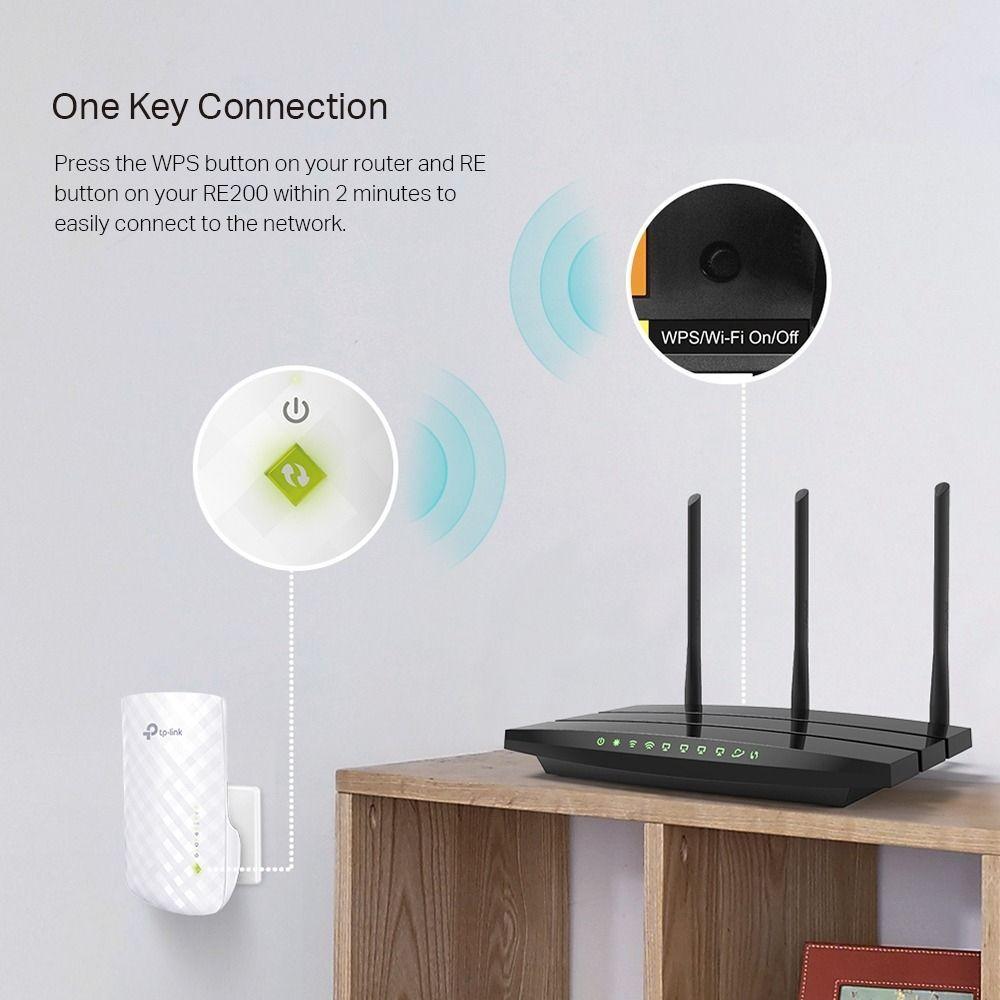 Extensor Repetidor Wifi Mesh Ac750 Doble Banda Re200 Tp-link-7
