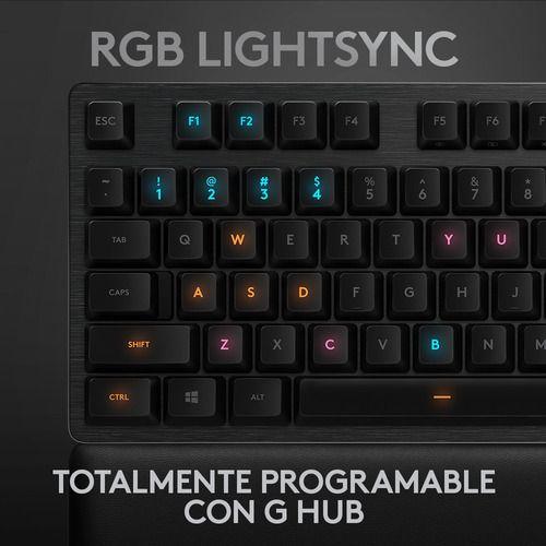 Teclado Gaming Mecánico Rgb Logitech G513 Carbón Español-3