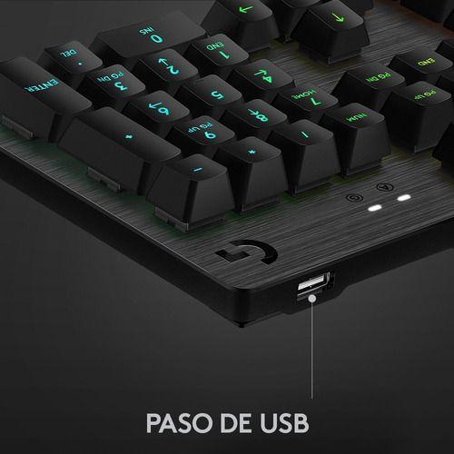 Teclado Gaming Mecánico Rgb Logitech G513 Carbón Español-5