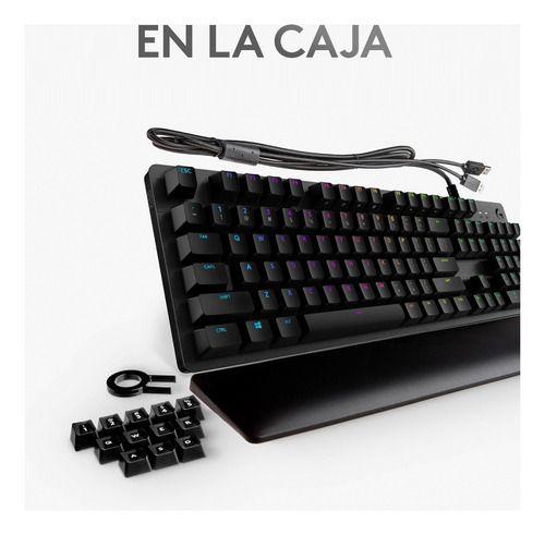 Teclado Gaming Mecánico Rgb Logitech G513 Carbón Español-6