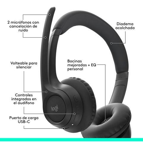 Audífonos Inalámbrico Micrófono Zone 300 Bluetooth Logitech-6