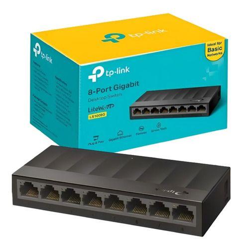 Switch 8 Puertos Gigabit Tp-link Litewave Ls1008g-2
