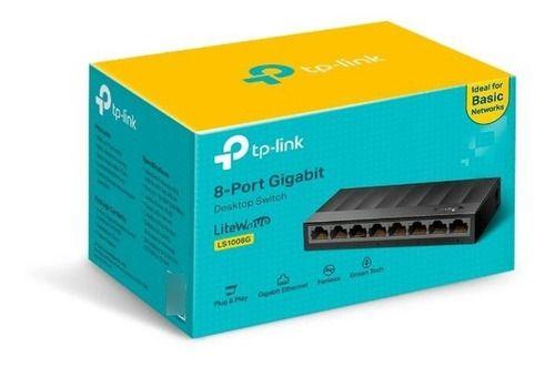 Switch 8 Puertos Gigabit Tp-link Litewave Ls1008g-3