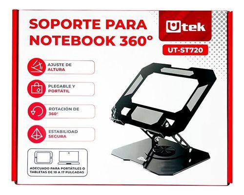 Soporte Notebook Metálico 360° Ajustable Plegable 10 A 17-3