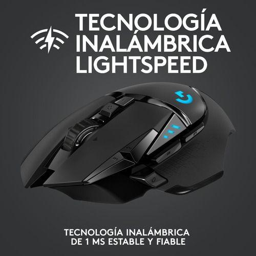 Mouse Gamer Inalámbrico G502 25k Dpi Rgb Lightspeed Logitech-4