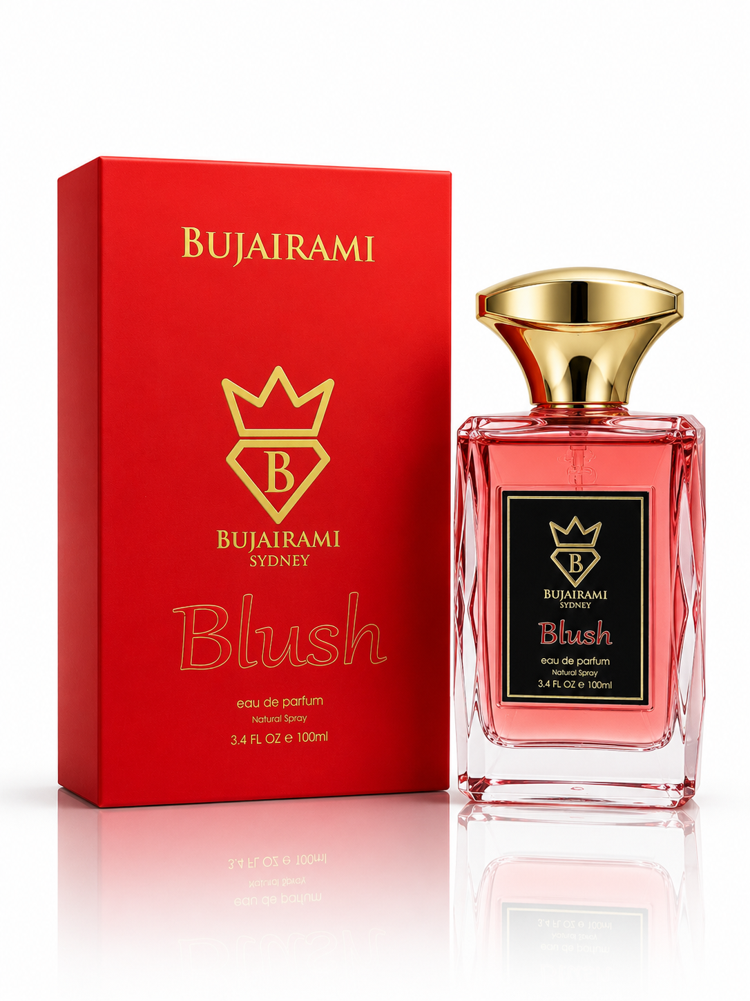 Bujairami Blush Perfume Mujer Edp 100 Ml Premium Australiano-0