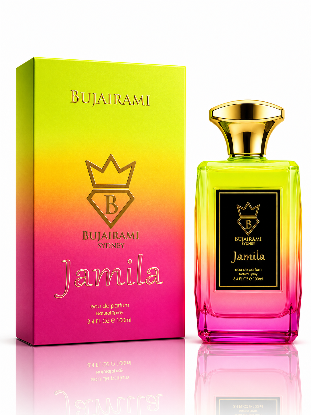 Bujairami Jamila Perfume Mujer Eau de parfum 100 Ml Premium Australiano-0