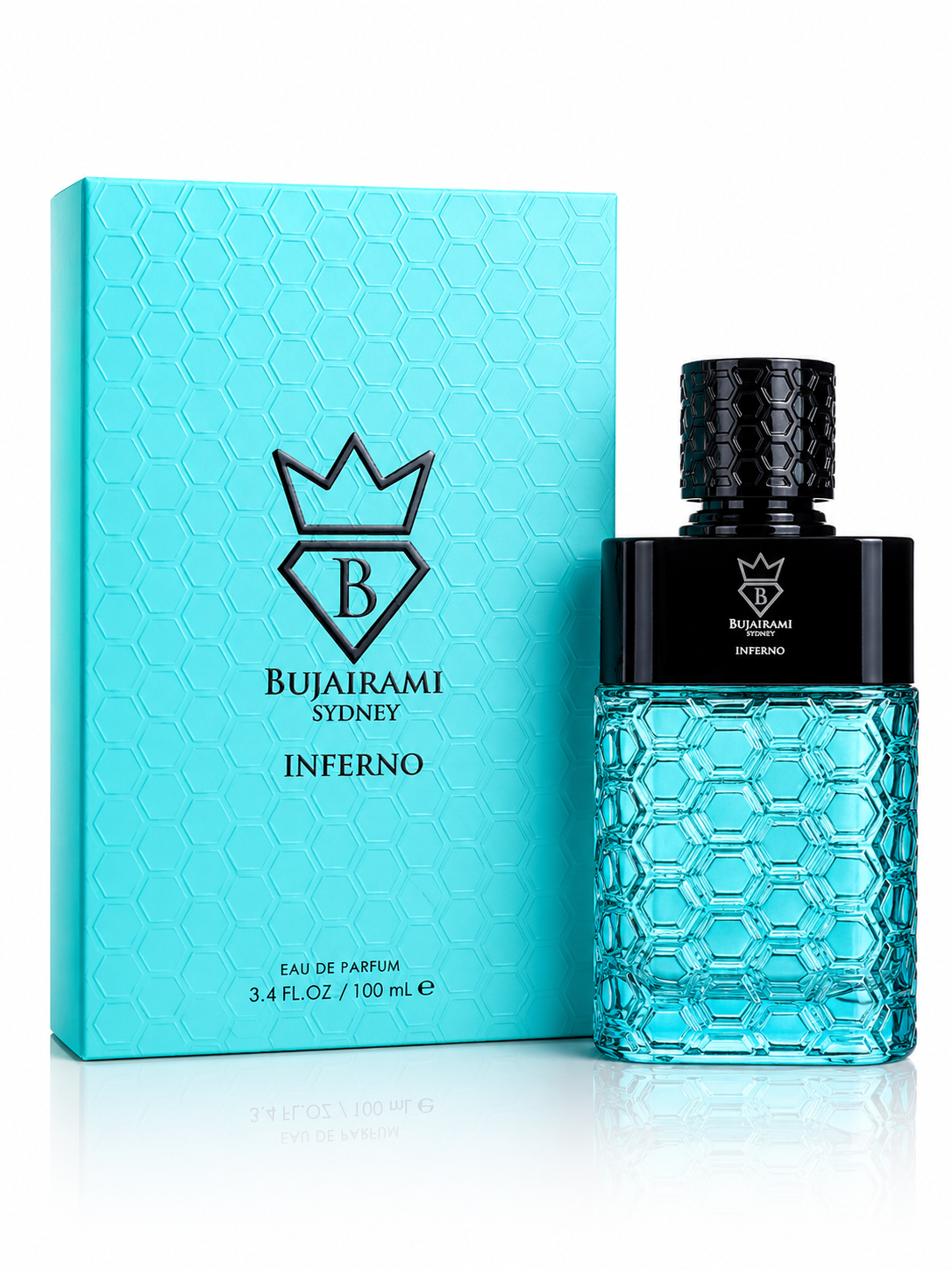 Bujairami Inferno Perfume Unisex Eau de parfum 100 Ml Premium Australiano-0